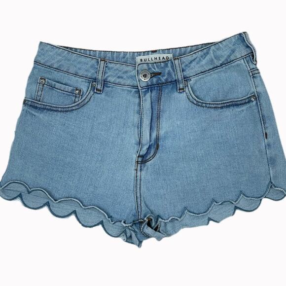 Bullhead Denim Pants - Bullhead Denim High Rise Short Sz 7